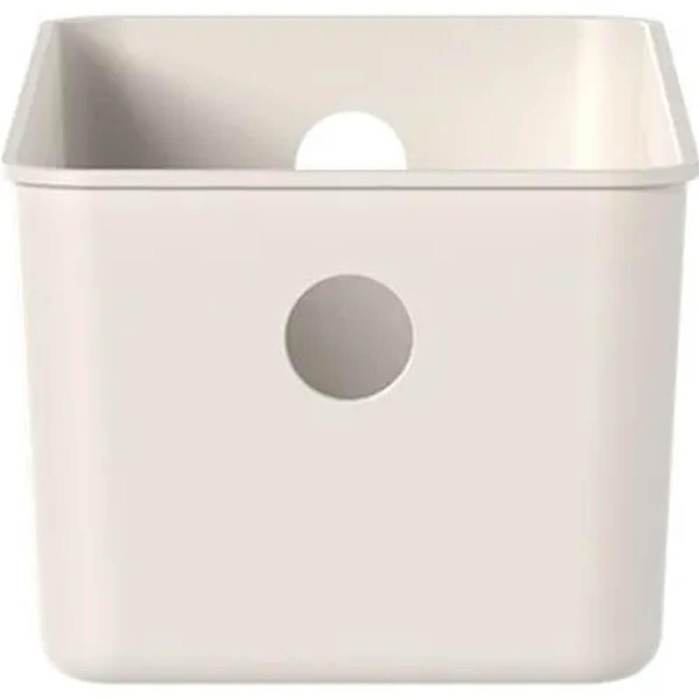 Cesto Organizador Multiuso 26x12x13cm Empilhável Perfurações