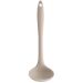 Concha De Silicone Utensílio Cozinha Talher Sopa Feijão OU Bege