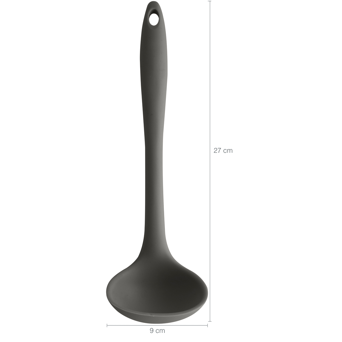 Concha De Silicone Utensílio Cozinha Talher Sopa Feijão OU Chumbo