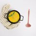Concha De Silicone Utensílio Cozinha Talher Sopa Feijão OU Rosa