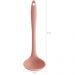 Concha De Silicone Utensílio Cozinha Talher Sopa Feijão OU Rosa