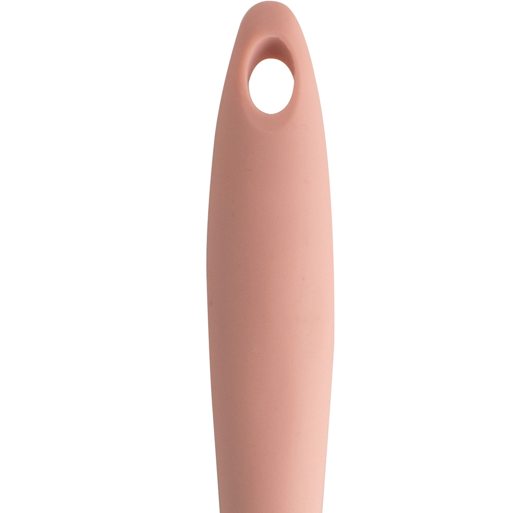Concha De Silicone Utensílio Cozinha Talher Sopa Feijão OU Rosa