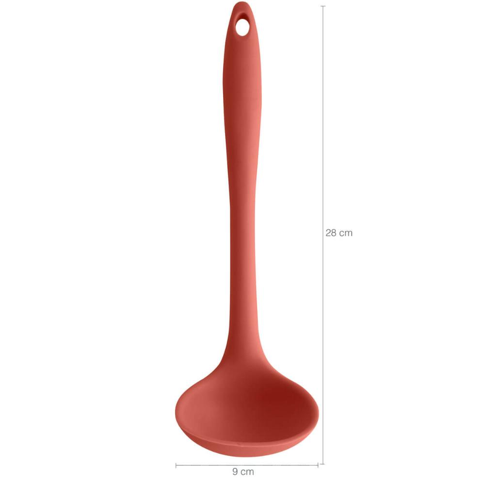 Concha De Silicone Utensílio Cozinha Talher Sopa Feijão OU T