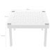 Conjunto 2 Prateleiras Organizadoras Para Armário Empilháveis Quadrada Retangular Branco