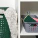 Conjunto 3 Caixas Organizadoras Plásticas 5L Casa Cestos Organizadores Closet Armário OU Preto