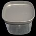 Conjunto 6 Potes Vedação Hermético 450ml Vedação Em Silicone Chumbo
