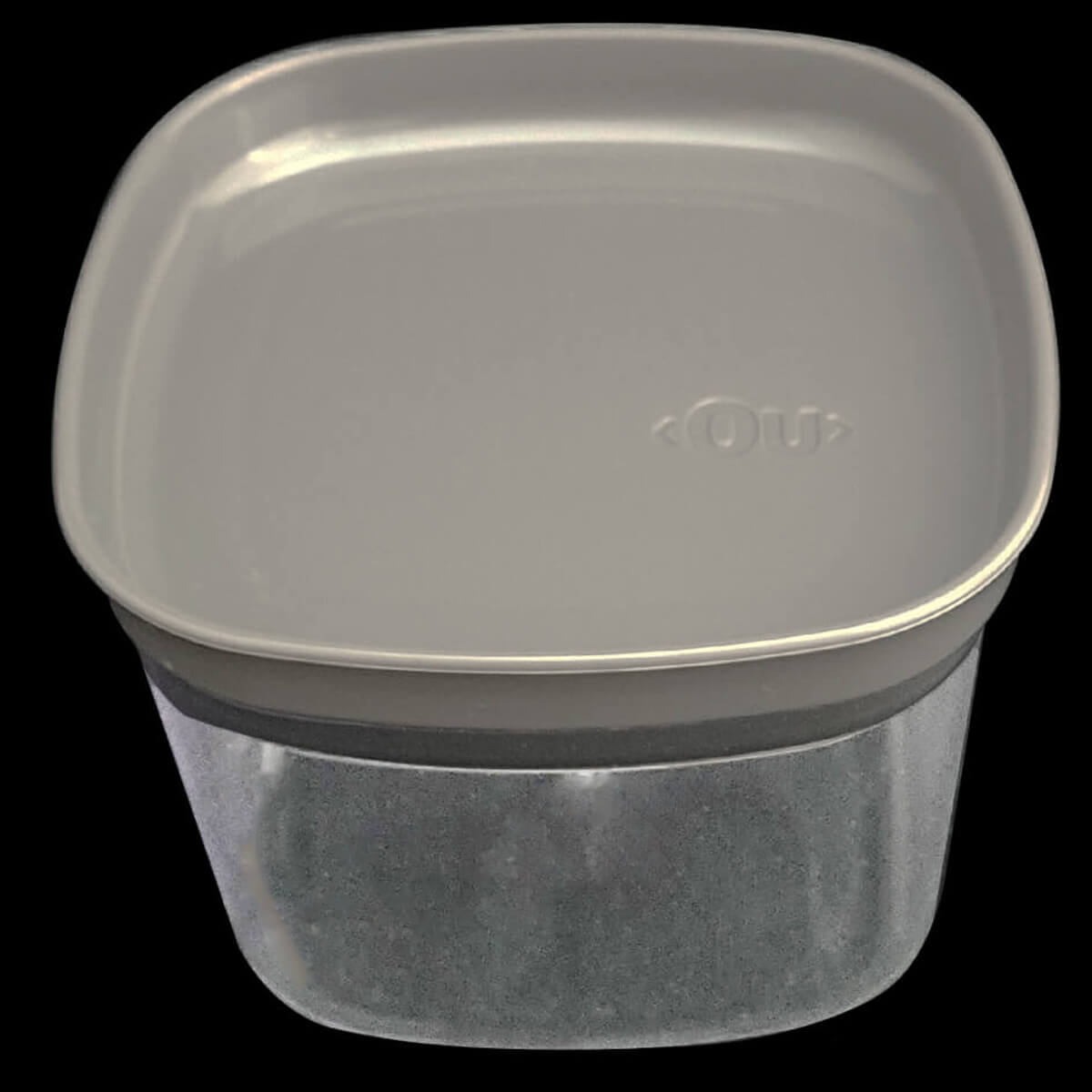 Conjunto 6 Potes Vedação Hermético 450ml Vedação Em Silicone Chumbo