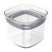 Conjunto 6 Potes Vedação Hermético 450ml Vedação Em Silicone Natural