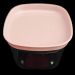 Conjunto 6 Potes Vedação Hermético 450ml Vedação Em Silicone Rosa