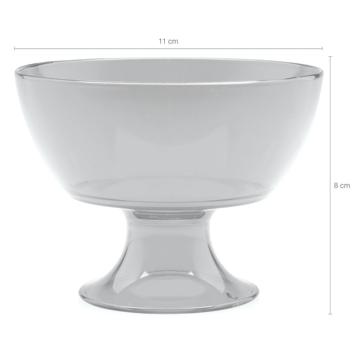 Conjunto 6 Taças De Sobremesa Pote Recipiente Para Sobremesa Natural