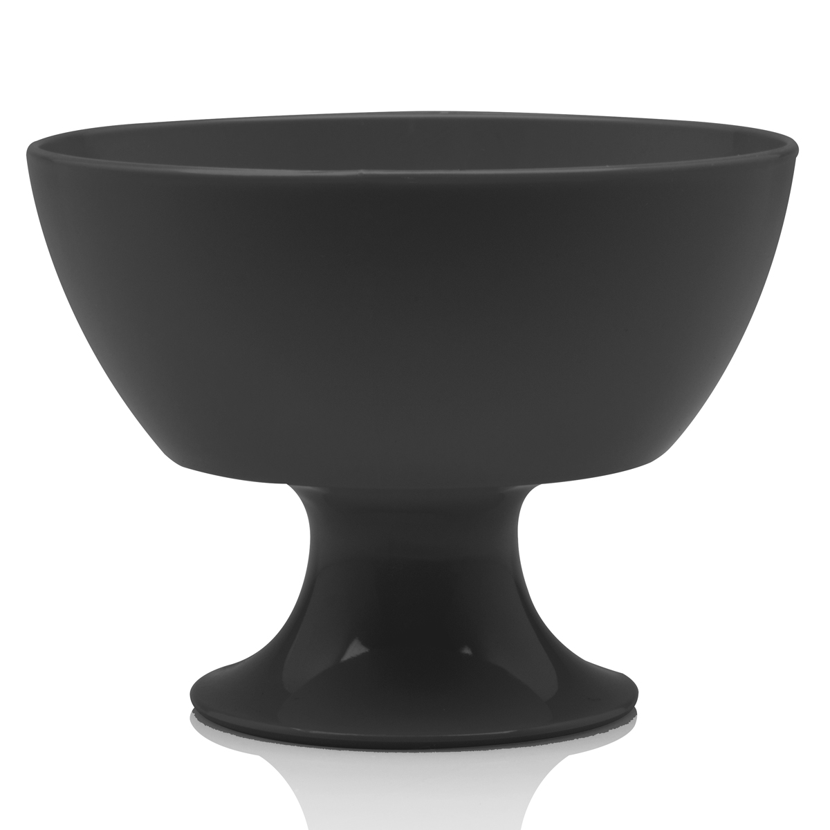 Conjunto 6 Taças Para Sobremesa Luna 300ml Jogo De Sobremesa Preto