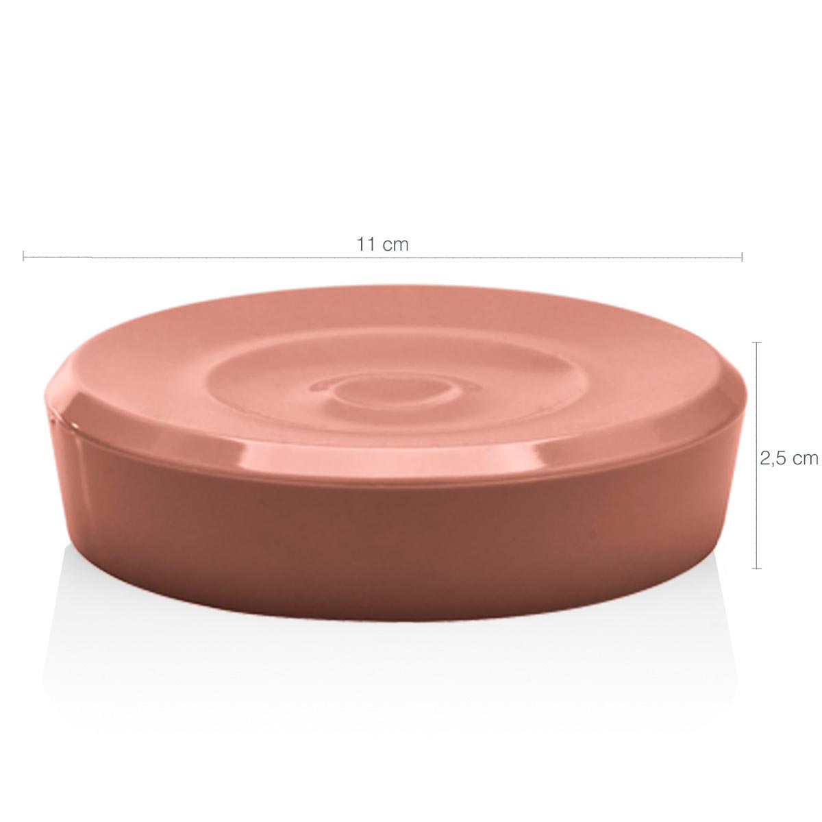 Conjunto Banheiro Saboneteiras Porta Escova Pote Para Algodão Terracota