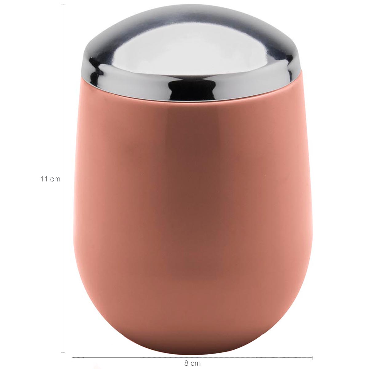 Conjunto Banheiro Saboneteiras Porta Escova Pote Para Algodão Terracota