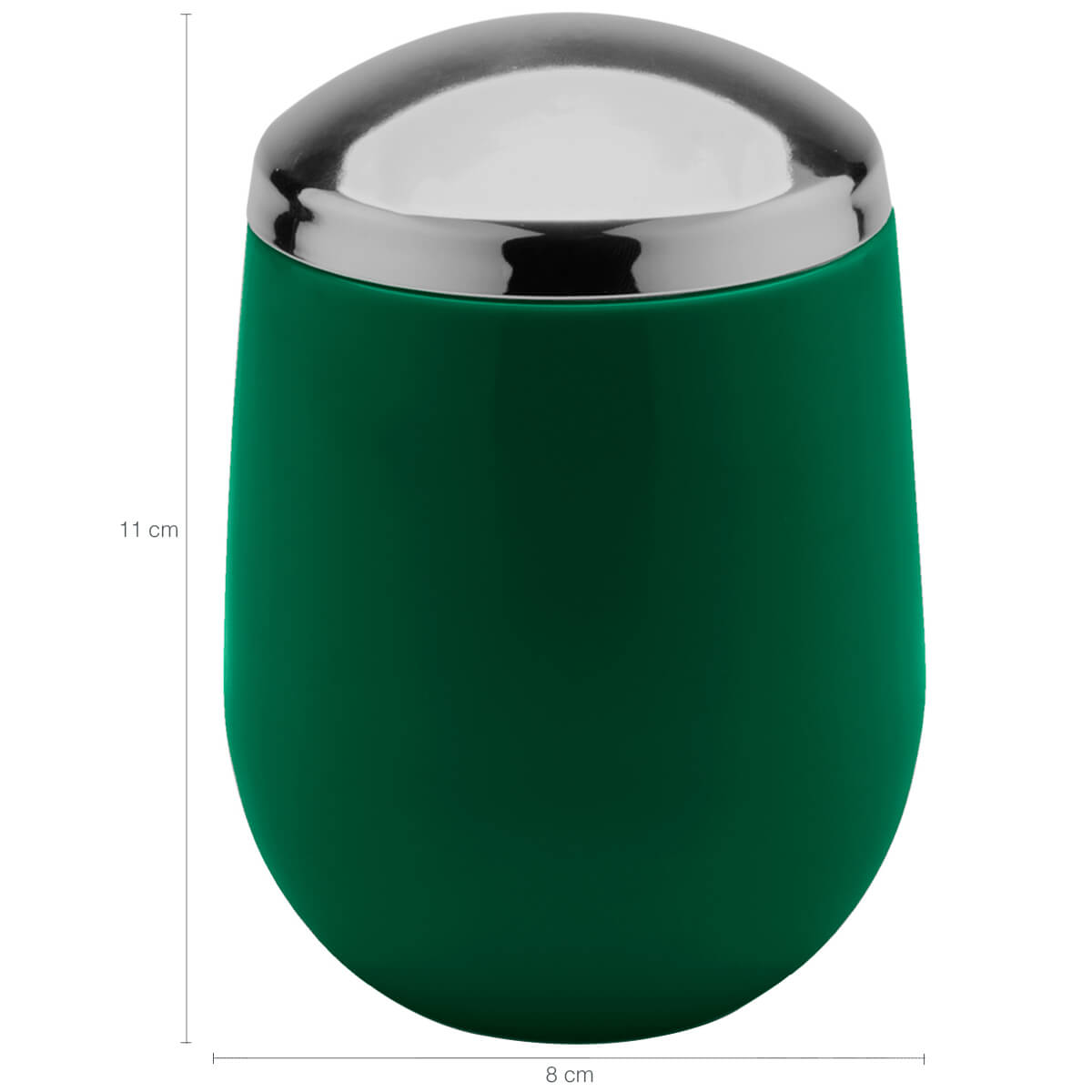 Conjunto Banheiro Saboneteiras Porta Escova Pote Para Algodão Verde Botânico