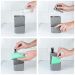 Conjunto Escorredor de Louças Pratos Talheres e Dispenser Detergente 650ml Chumbo