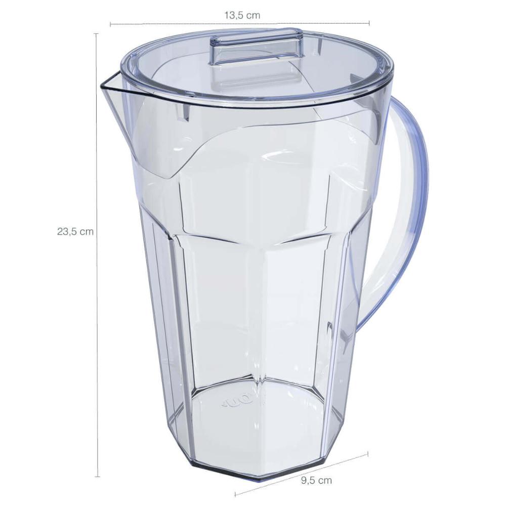 Conjunto Jarra De Suco 1,8 Litros e 6 Copos 400ml Para Servi