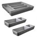 Conjunto Organizadores de Gavetas 1 Porta Talheres e 2 Porta Facas OU Chumbo