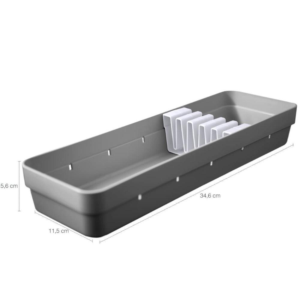 Conjunto Organizadores de Gavetas 1 Porta Talheres e 2 Porta Facas OU Chumbo