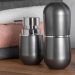 Conjunto Para Banheiro Suporte Escovas Dispenser Saboneteira