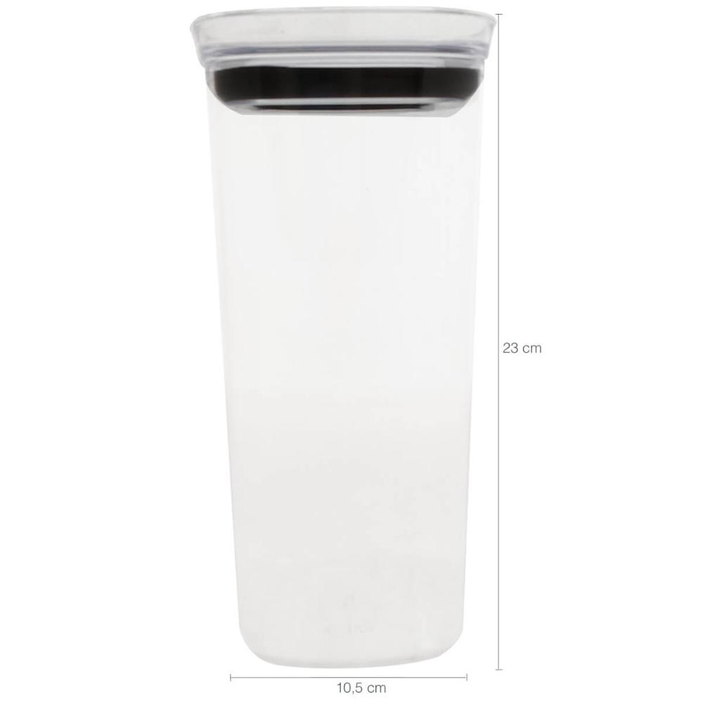 Conjunto Potes Herméticos Para Alimentos 450ml 1000ml 1500ml