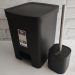 Conjunto para Banheiro Lixeira de Pedal 12L Trium e Escova S