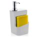 Conjunto para Pia Cozinha Lixeira 4,7 Porta Detergente Escorredor Branco
