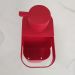 Dispenser De Detergente 650ml Organizador De Pia Porta Detergente E Esponja Vermelho OU