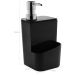 Dispenser Para Detergente Esponja 650ml Sabão Líquido Preto