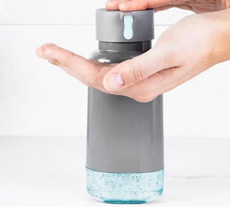 Dispenser porta Detergente Premium Trium 500ml vermelho OU DP500 