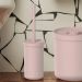 Escova Sanitária Bold com Tampa Rosa Duna para Banheiro Escova para Vaso Lavabo