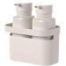 Kit 2 Dispensers 500ml Sabonete Líquido Sabão Organizador pa