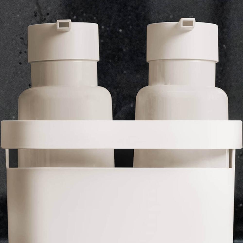 Kit 2 Dispensers 500ml Sabonete Líquido Sabão Organizador pa