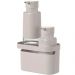 Kit 2 Dispensers 500ml Sabonete Líquido Sabão Organizador pa