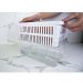 Kit 3 Caixas Organizadoras De Geladeira Transparentes Armazenadoras De Frutas Legumes Ovos Clear Fresh OU