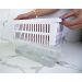 Kit 3 Organizadores De Geladeira Transparentes Porta Ovos 36 UN Porta Frutas Legumes Clear Fresh OU