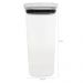 Kit 3 Potes Herméticos de Plástico 1,5L Ou Porta Mantimentos Condimentos Transparente