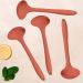 Kit 4 Conchas de Silicone Utensílios Cozinha Talheres para S