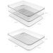 Kit 4 Organizadores De Geladeira Clear Fresh Porta Frutas Legumes E Porta Frios OU