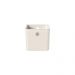 Kit 8 Caixas Organizadoras Multiuso 6,6L Cestos Retangulares com Alças Bege Flow Ou