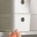 Kit 8 Caixas Organizadoras Multiuso 6,6L Cestos Retangulares com Alças Bege Flow Ou