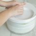 Kit Secador de Saladas 5,5L e Organizador Cortador de Rolos Duplo Branco Clear Fresh Ou