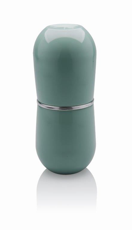 Kit banheiro lavabo Verde menta 4 peças OU acessorios porta sabonete liquido, suporte escova dental, porta cotonete ou algodao, porta sabonete em barra