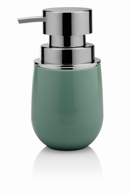Kit banheiro lavabo Verde menta 4 peças OU acessorios porta sabonete liquido, suporte escova dental, porta cotonete ou algodao, porta sabonete em barra