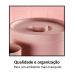 Lixeira 6 litros Bold Ou Cesto de Lixo Rosa Duna para Banheiro Cozinha Escritório