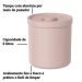 Lixeira 6 litros Bold Ou Cesto de Lixo Rosa Duna para Banheiro Cozinha Escritório