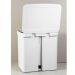 Lixeira Coleta Seletiva com Pedal para Cozinha 20L Trium Dup