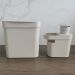 Lixeira Para Pia De Cozinha 4,7L E Dispenser Porta Detergente E Organizador 650ml Bege OU