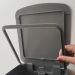 Lixeira de Pedal OU Cesto de Lixo para Cozinha Escritório Linha Trium 12 Litros Chumbo
