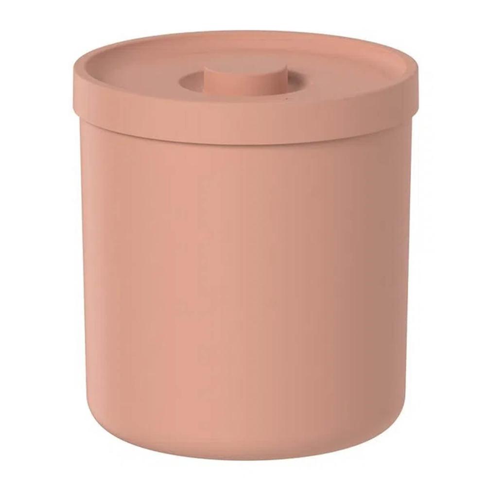 Lixeira para Banheiro Bold 6 Litros Pequena Cozinha Escritório Laranja Minério Ou