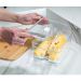 Organizador De Geladeira 2,2L Organizador Clear Fresh Com Bandeja De Drenagem E Respiradouro OU